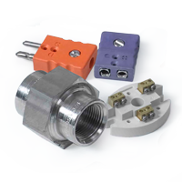 Thermocouple Jack, Plug, Terminal Block and Fitting - Featured Accessories by Pyromation