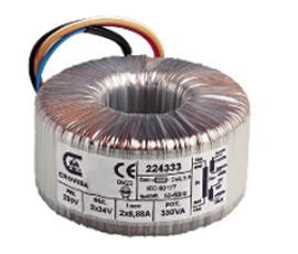 Toroidal transformer image